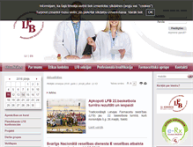 Tablet Screenshot of farmaceitubiedriba.lv